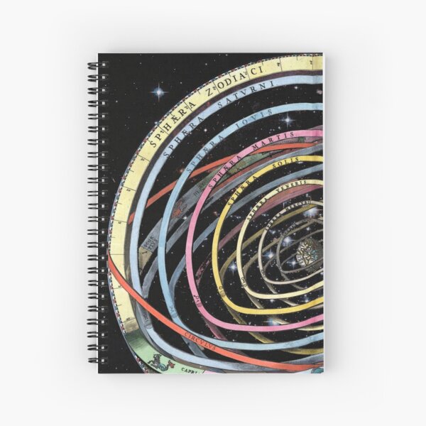 The time of the seasons and the constellations Spiral Notebook