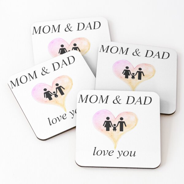 Item preview, Love you mom and dad designed and sold by atktdesigns.