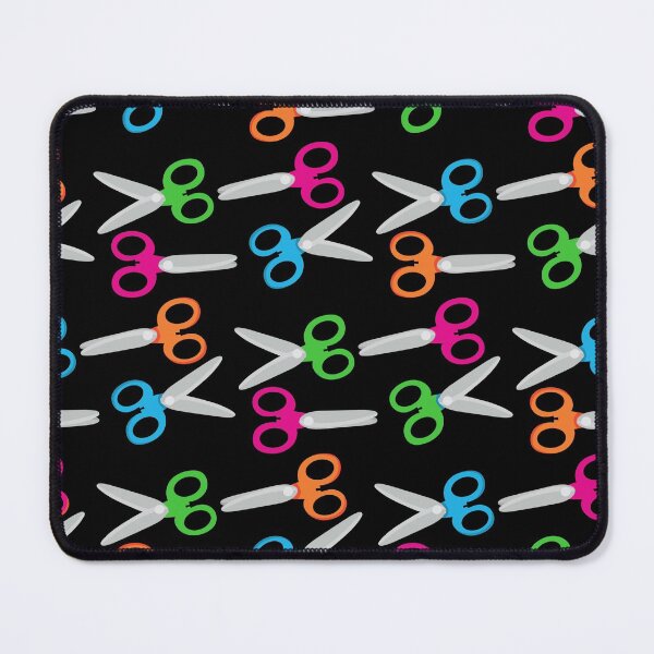 Item preview, Cool Hair Stylist Neon Scissors Pattern designed and sold by Epic Love Designs.