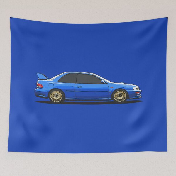 Item preview, Blue Rally-Bred Car Profile designed and sold by ApexFibers.