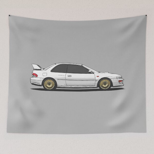 Item preview, White Rally-Bred Car Profile designed and sold by ApexFibers.