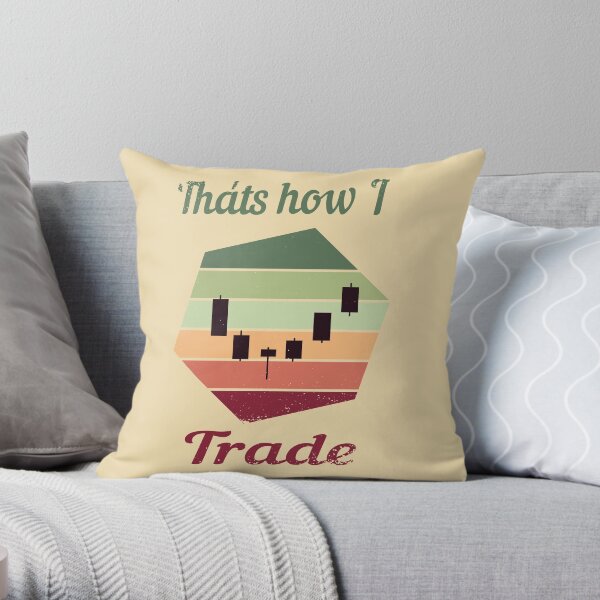 WoW That's how I Trade Throw Pillow