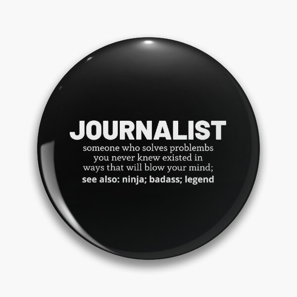 Item preview, journalist designed and sold by T-shirtgallery.