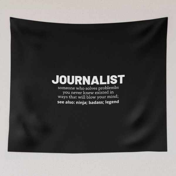Item preview, journalist designed and sold by T-shirtgallery.