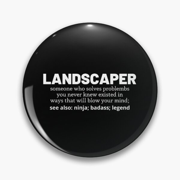 Item preview, landscaper designed and sold by T-shirtgallery.
