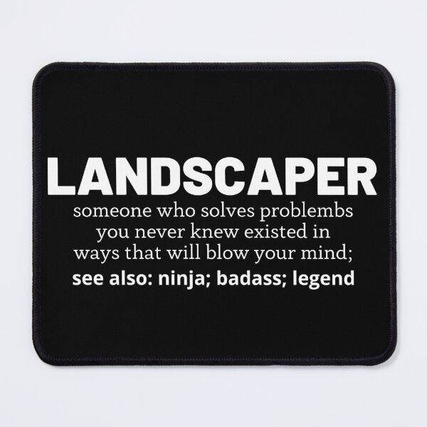 Item preview, landscaper designed and sold by T-shirtgallery.
