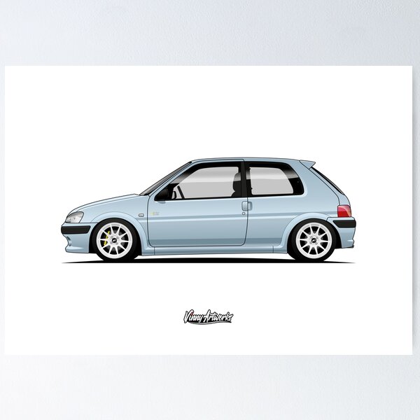 POSTER PEUGEOT 306 Maxi ,Peugeot 106 rally 53X81 EUR 12,00 - FR