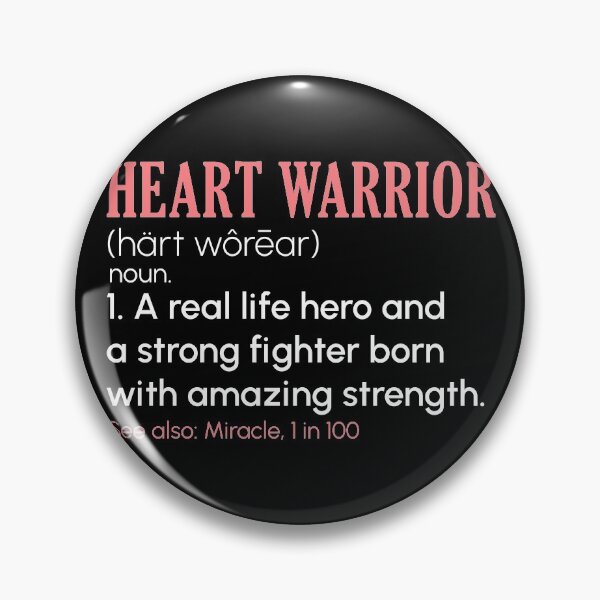 Item preview, Heart Warrior Awareness designed and sold by Wishinglob.
