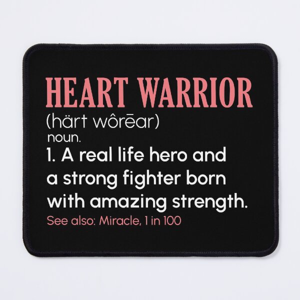 Item preview, Heart Warrior Awareness designed and sold by Wishinglob.