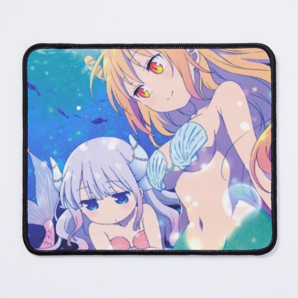 Item preview, Beautiful Tohru n Cute Kanna Mermaid Dargon Swimming under the Sea | Kobayashi san chi no maid dragon designed and sold by alnoivmee.