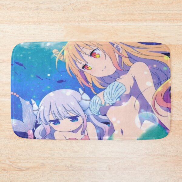 Item preview, Beautiful Tohru n Cute Kanna Mermaid Dargon Swimming under the Sea | Kobayashi san chi no maid dragon designed and sold by alnoivmee.