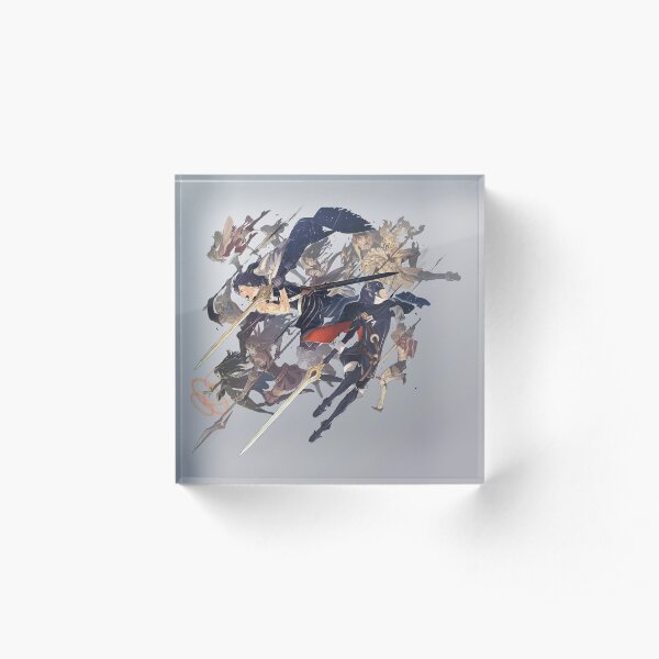 Fire Emblem Awakening Box Art Acrylic Block