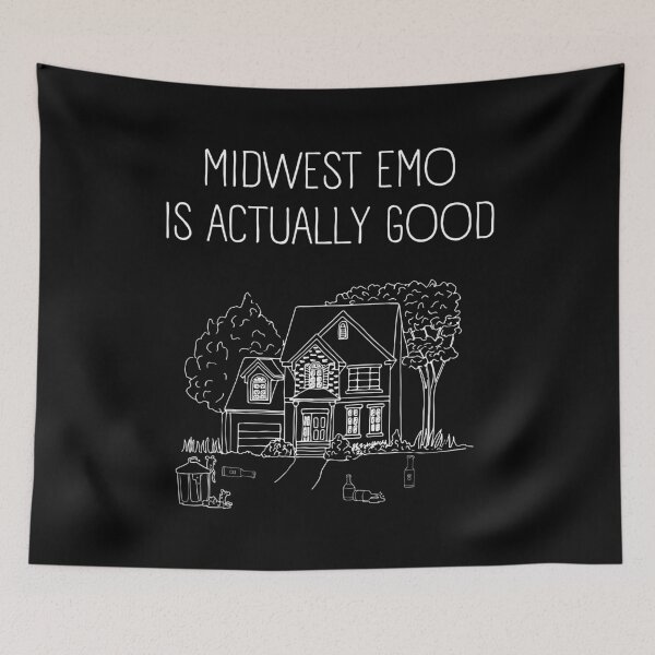 Aperçu de l'œuvre MIDWEST EMO EST VRAIMENT BON - graphique créée et vendue par ici1575.