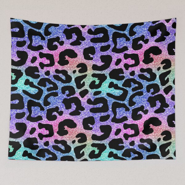 Item preview, Rainbow Glitter Leopard designed and sold by storyboxdesigns.