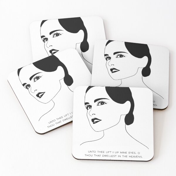 Item preview, Psalm Quote, Bible Verse, Scripture, Psalm 123, Beautiful Women designed and sold by Dzhenka-Balimez.