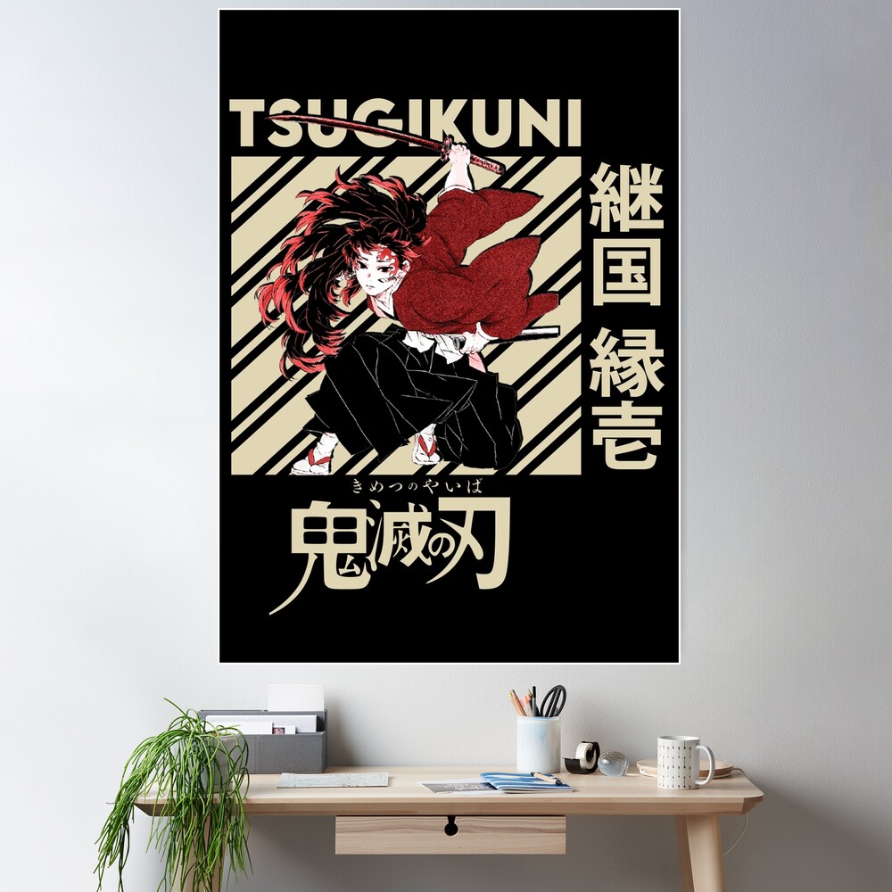 Demon Slayer Art Prints wall bedroom decor anime gift -  Portugal