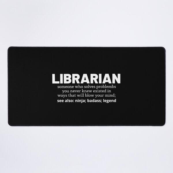 Item preview, librarian designed and sold by T-shirtgallery.