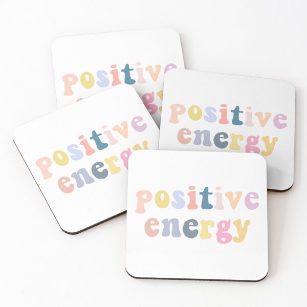 Item preview, "Positive Energy" colorful sticker designed and sold by annarwilcox.