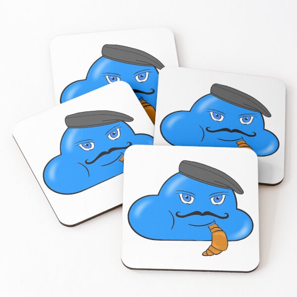 Item preview, Cloud eating a croissant designed and sold by CodingCaroline.