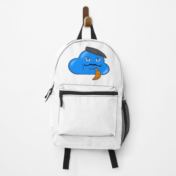 Item preview, Cloud eating a croissant designed and sold by CodingCaroline.