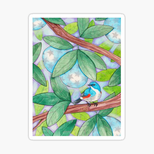 Tree of Life with Birdy Sticker