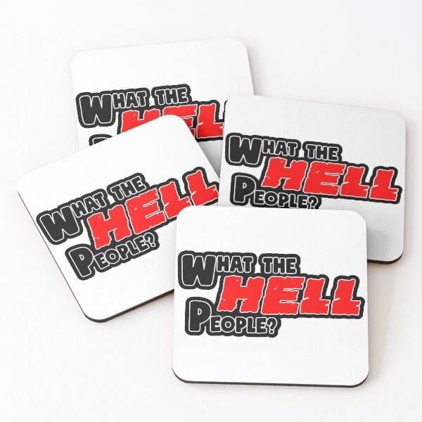 Item preview, What The Hell People? designed and sold by CatBagz.