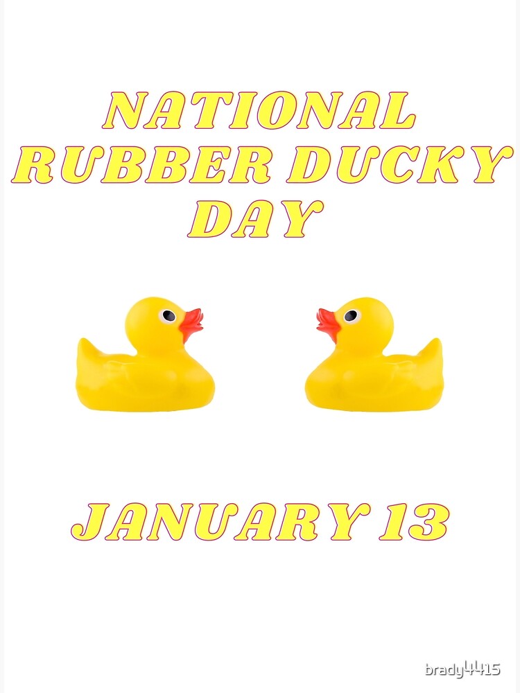 Rubber Ducky Poster