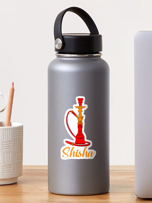 Thumbnail 1 von 3, Sticker, Shisha - Wasserpfeife designt und verkauft von DZ-Merch.