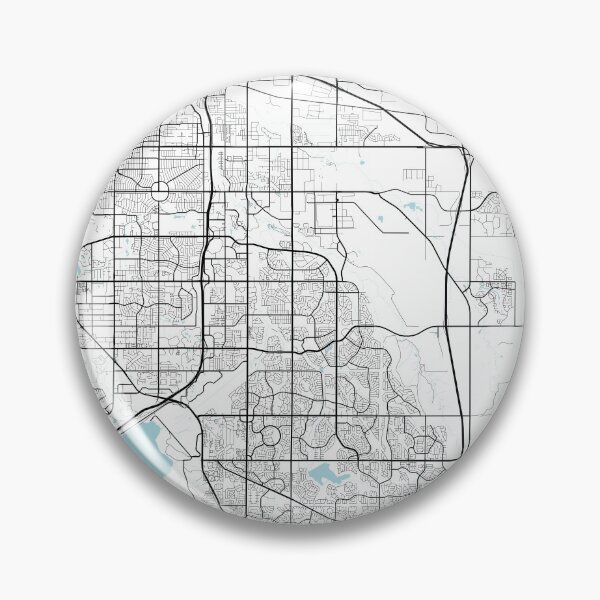 Artikelvorschau, Aurora Stadtplan von Colorado, USA - Kreis entworfen und verkauft von deMAP.