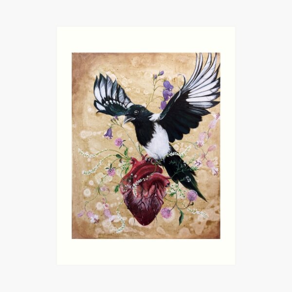 My wild heart Art Print