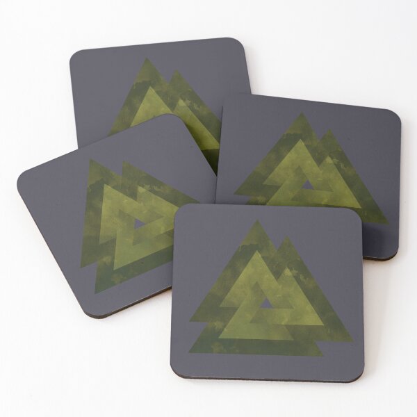 Item preview, Modern Valknut designed and sold by Thurisaz Designs.