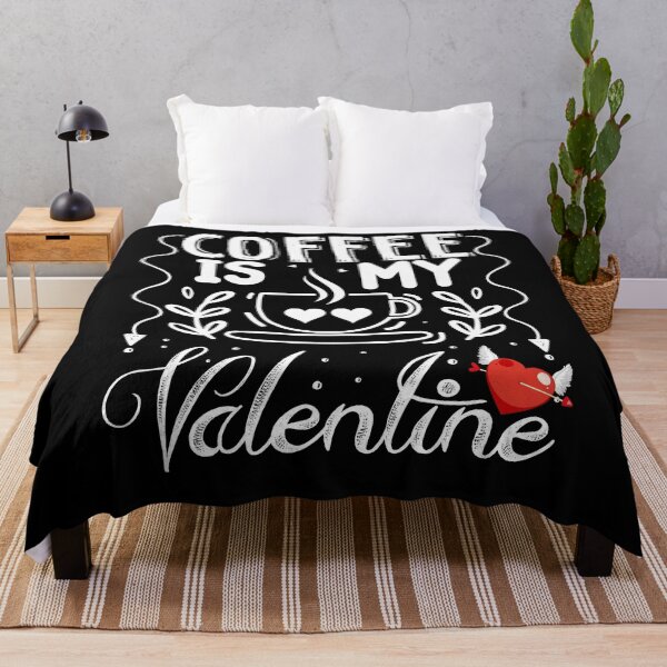 Item preview, Coffee Is My Valentine Coffee Lover Valentines Day designed and sold by Joxxio.