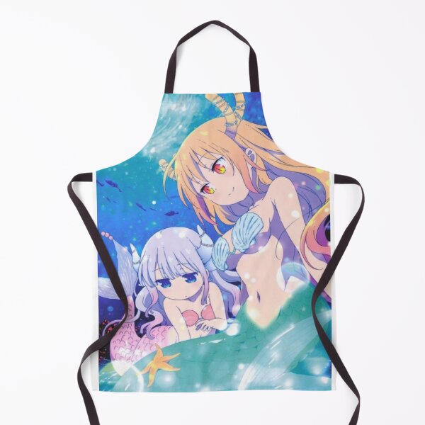 Item preview, Beautiful Tohru n Cute Kanna Mermaid Dargon Swimming under the Sea | Kobayashi san chi no maid dragon designed and sold by alnoivmee.