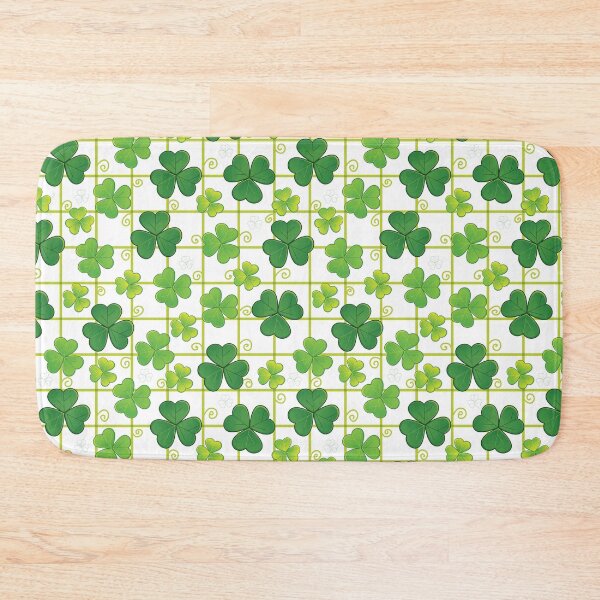 Item preview, Clovers Grid designed and sold by JoyColorLove.