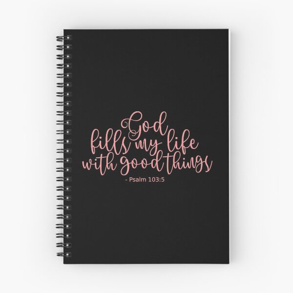 Item preview, Psalm 103 5 He Fills My Life With Good Things - Rose designed and sold by amazingjoy.