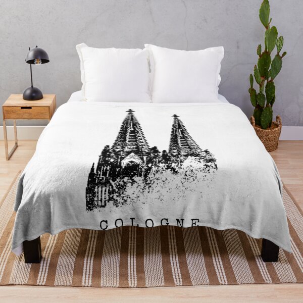 Item preview, Cologne Cathedral Vintage Silhouette Köln German Skyline designed and sold by EDcreations.