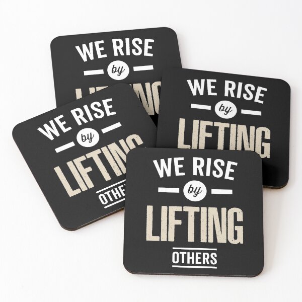 Item preview, We Rise By Lifting Others Motivational Retro designed and sold by wingstar.