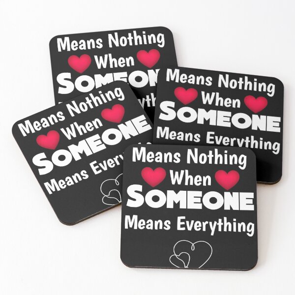 Item preview, Distance Means Nothing When Someone Means Everything Long Distance Relationship  designed and sold by Tema EL.