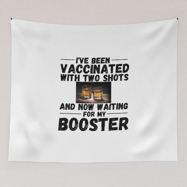 Item preview, I'm waiting on my booster shot... designed and sold by Kevin Lehner.