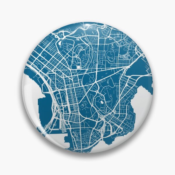 Item preview, Hong Kong City Map - Blue designed and sold by helloadventure.