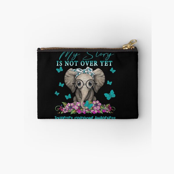 Item preview, Cute Elephant My Story Is Not Over Yet Tourette's Syndrome Awareness designed and sold by Adropine.