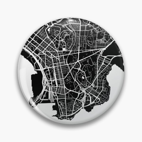 Item preview, Hong Kong City Map - Black designed and sold by helloadventure.