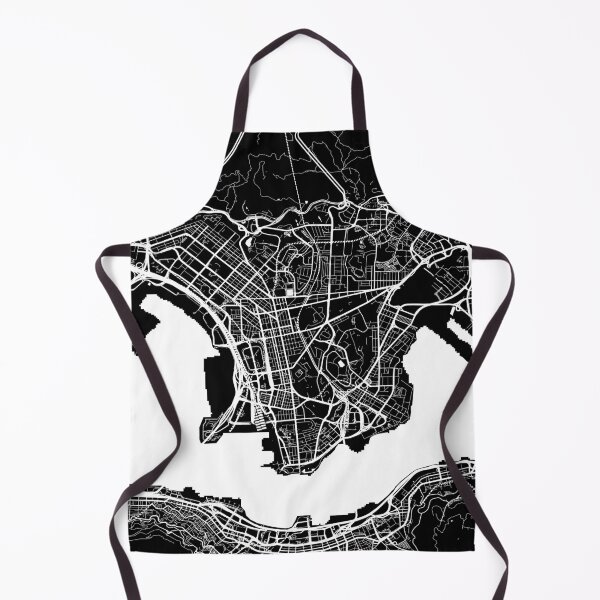 Item preview, Hong Kong City Map - Black designed and sold by helloadventure.