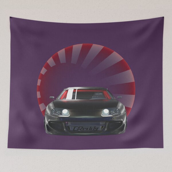 Item preview, Supra Mk4 Japanese flag designed and sold by CRWorks Shop.