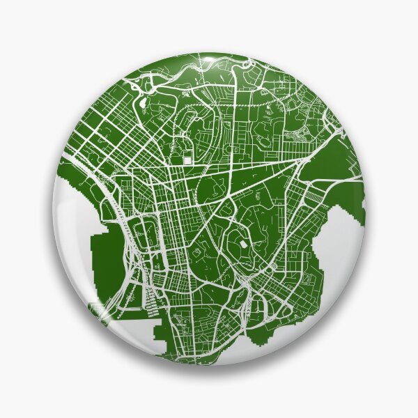 Item preview, Hong Kong City Map - Green designed and sold by helloadventure.