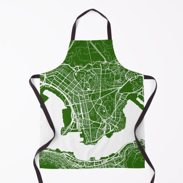 Item preview, Hong Kong City Map - Green designed and sold by helloadventure.