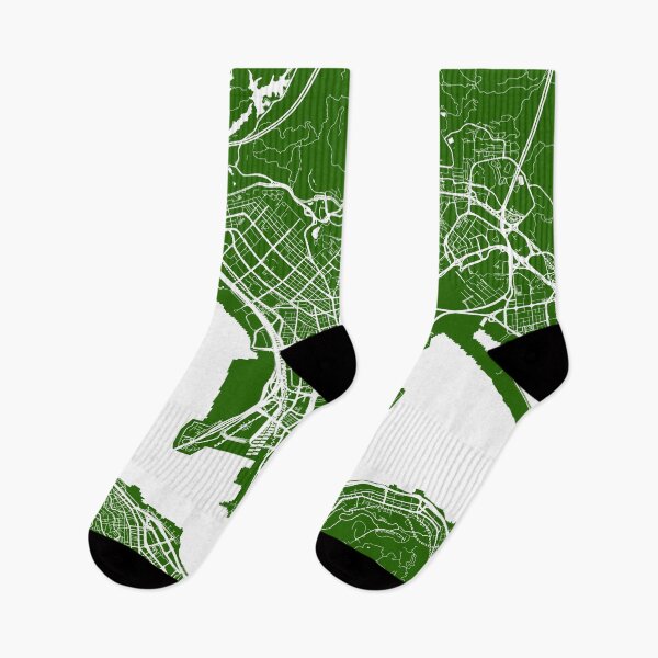 Item preview, Hong Kong City Map - Green designed and sold by helloadventure.