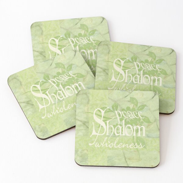 Item preview, Shalom in Soft Green designed and sold by Susan Woolley.