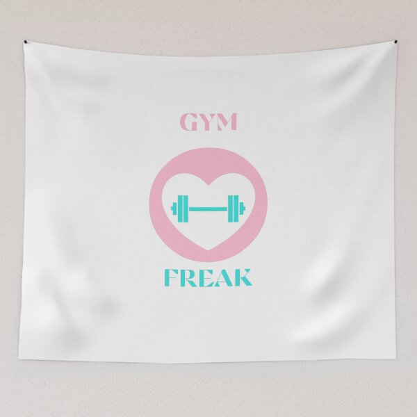 Item preview, Gym freak cute tshirt  designed and sold by SamXDesigns.