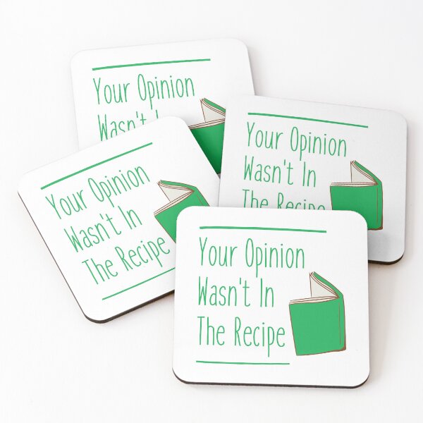 Item preview, Sarcastic Chef Gift, Your Opinion Wasn’t In The Recipe funny cooking chef  designed and sold by Graceland  Memphis.
